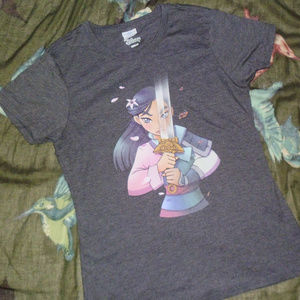 Dark gray Disney Mulan tee tshirt top sz M